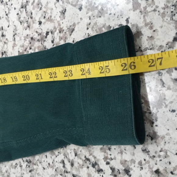 IVY CREW Classics Men's Long Sleeve Button-Down Green Thin Corduroy Shirt Sz XXL - Picture 16 of 16